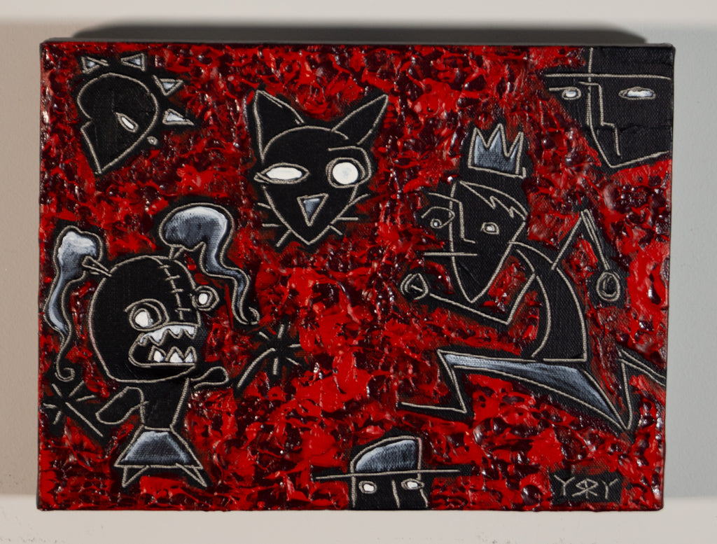 Chaos Inc on wall