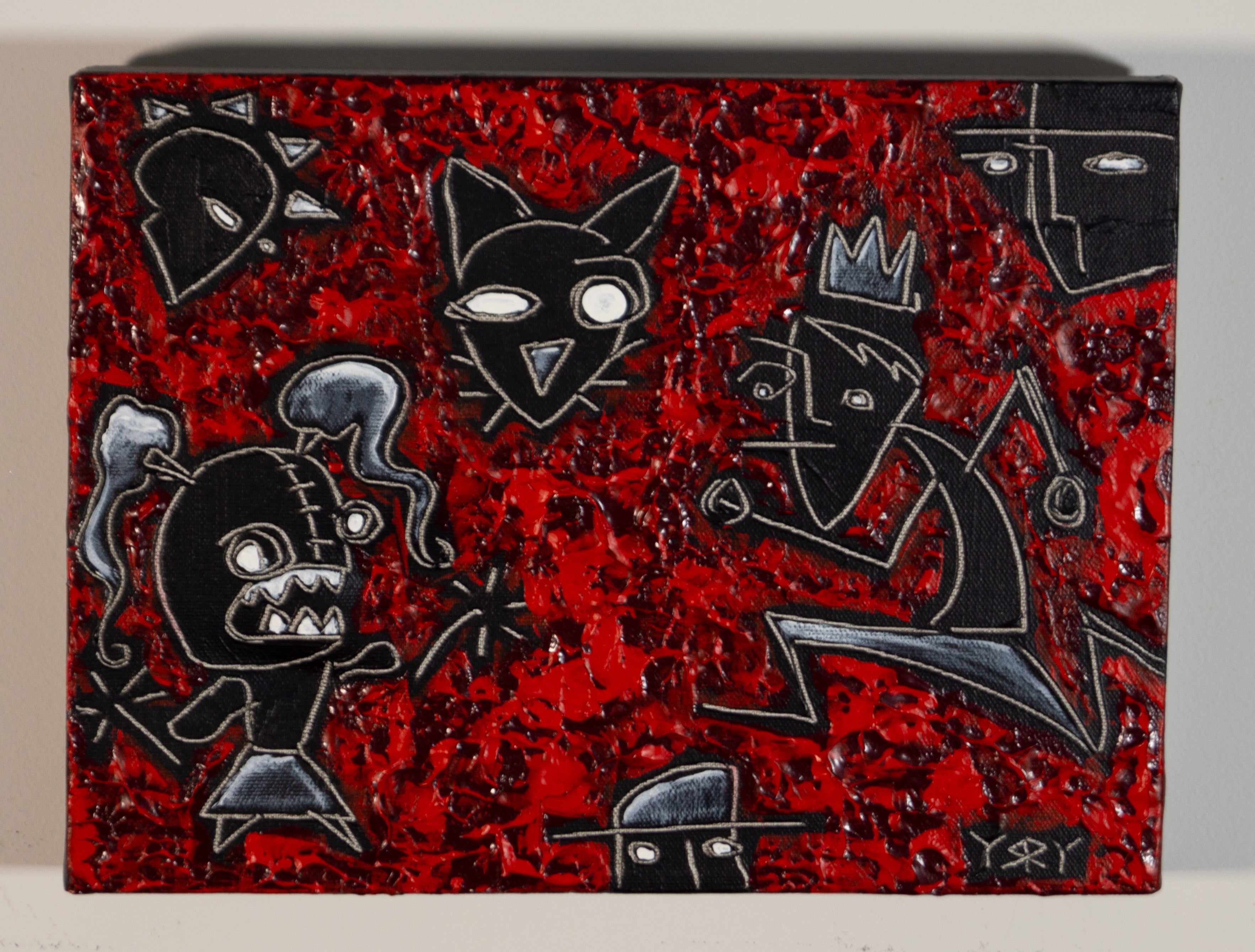 Chaos Inc on wall