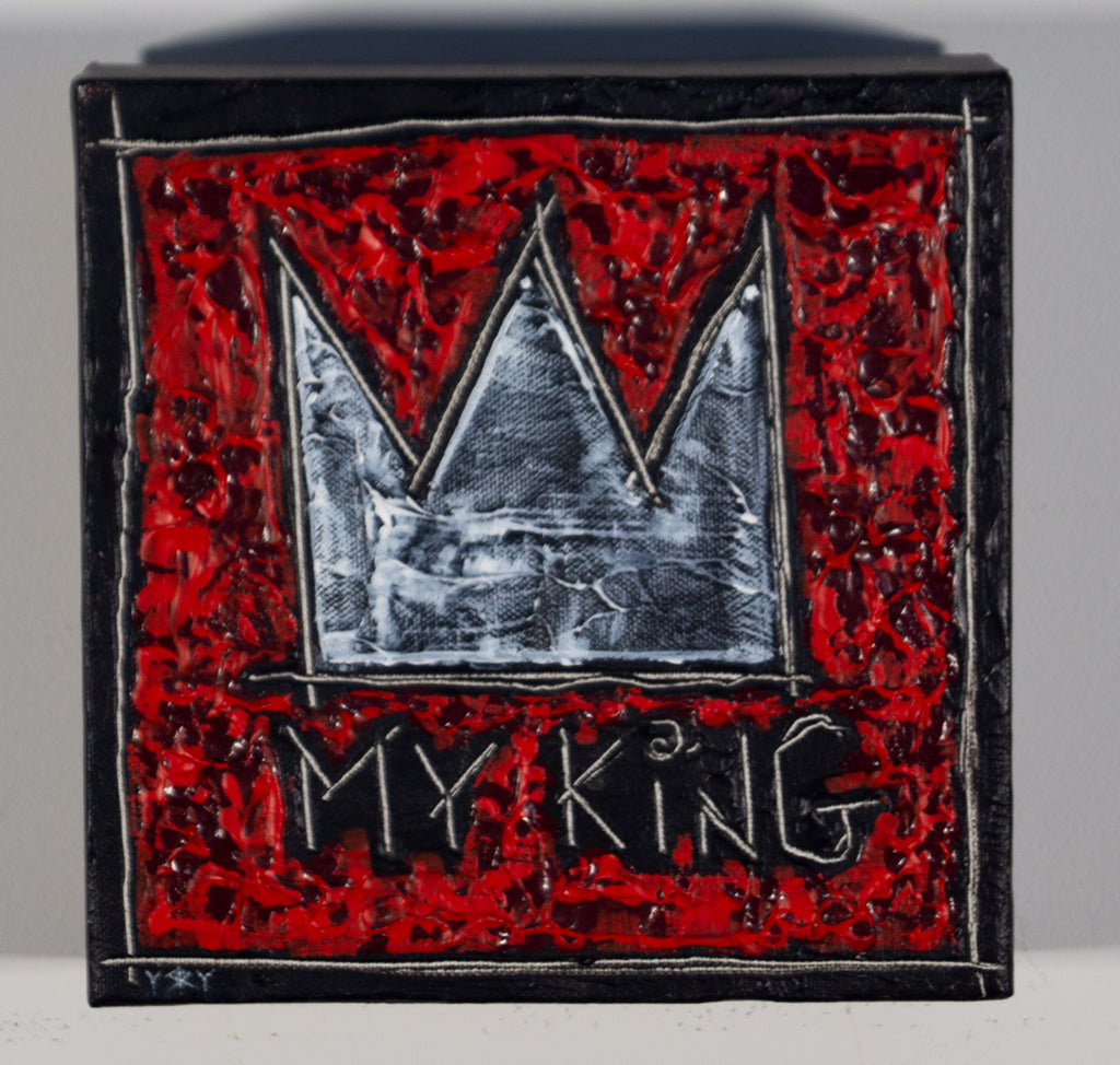 King on wall