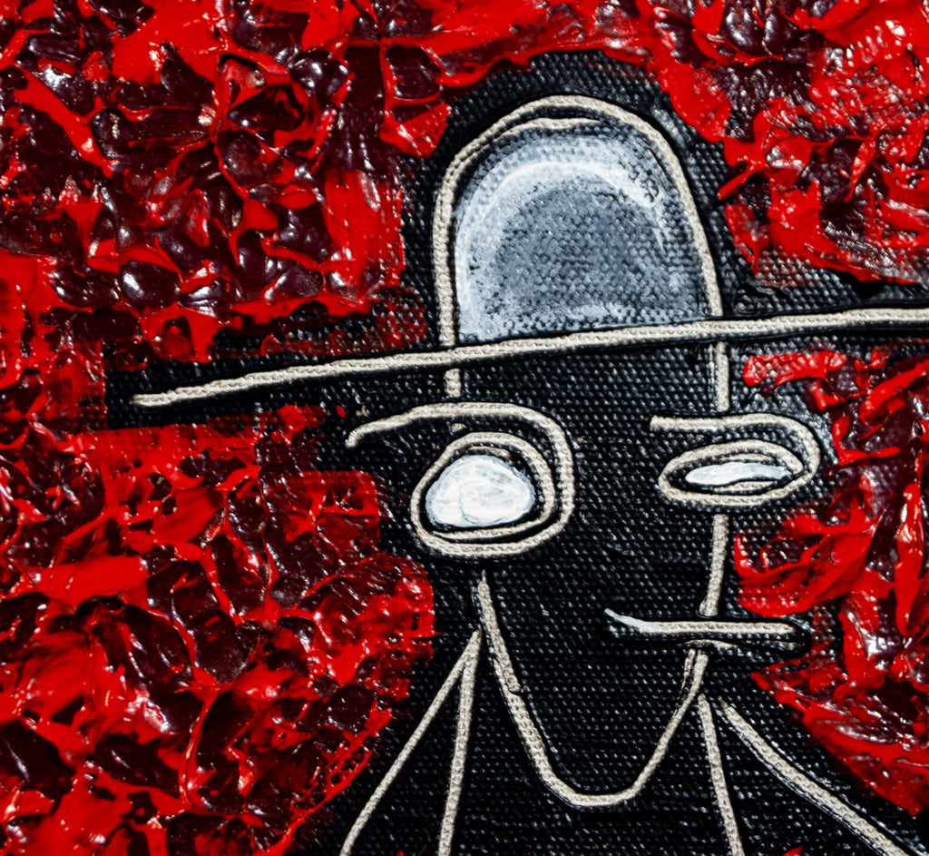 Man closeup detail